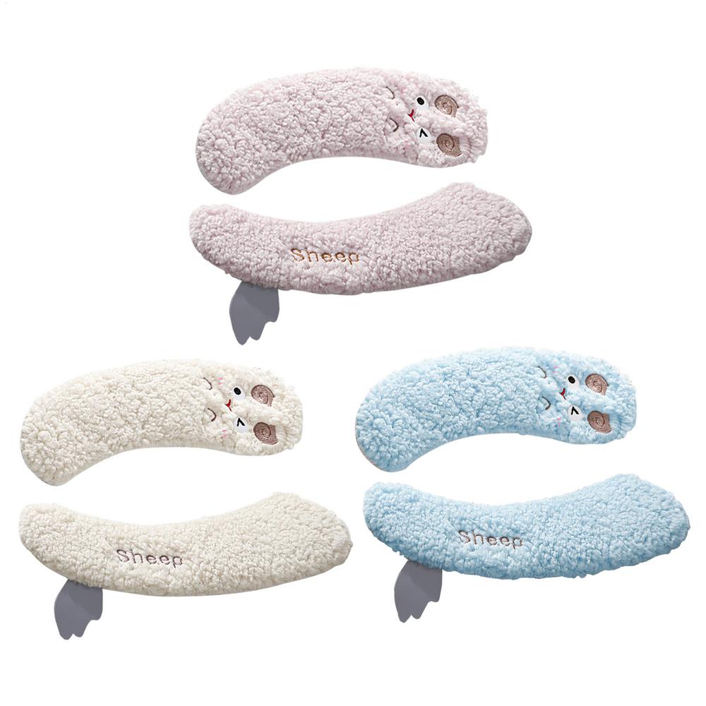 

Мягкий чехол для унитаза, мягкий чехол для унитаза, 3 пары, многоразовые теплые моющиеся чехлы для туалетных принадлежностей