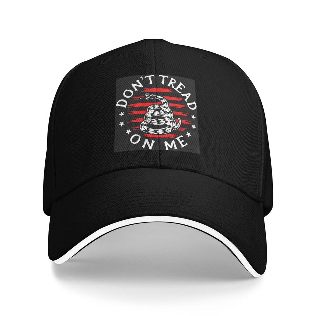 Dont Tread On Me Gadsden Flag Baseball Caps Snapback Baseball Hats Breathable Casual Casquette Outdoor for Men And Women