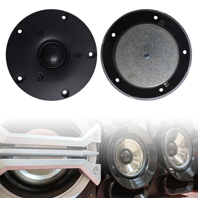 HiFi Auditory Tweeter Speaker Set 4Inch Panel External Magnetic Structure Enhances Sound
