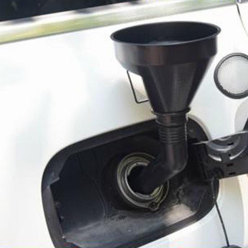 Universal Oil Funnel With Filter Pipe Handle Set Diesel Gas Fuel Filler Tools Car Accessories For Truck Motorcycle Off Road