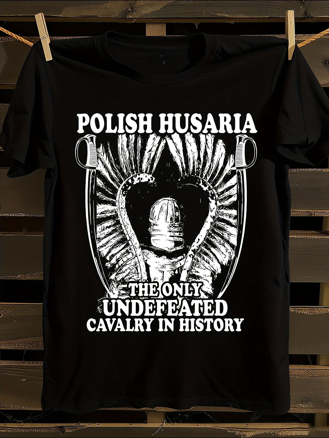 Polish Winged Husaria Cavalry T-shirt M