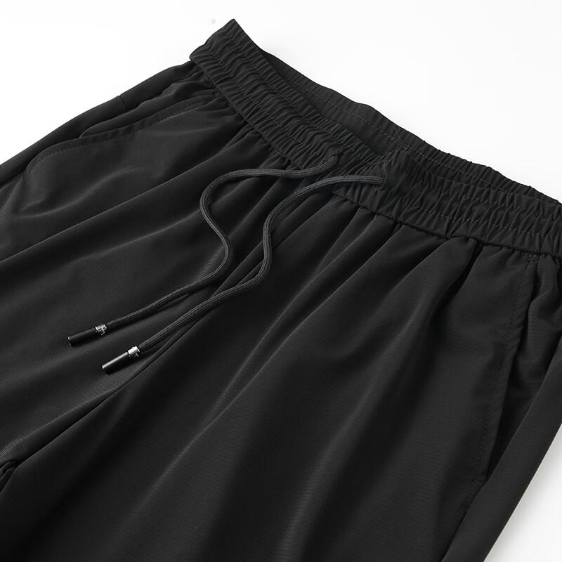 Dibinze Men's Plus Size Ice Silk Jogger Pants