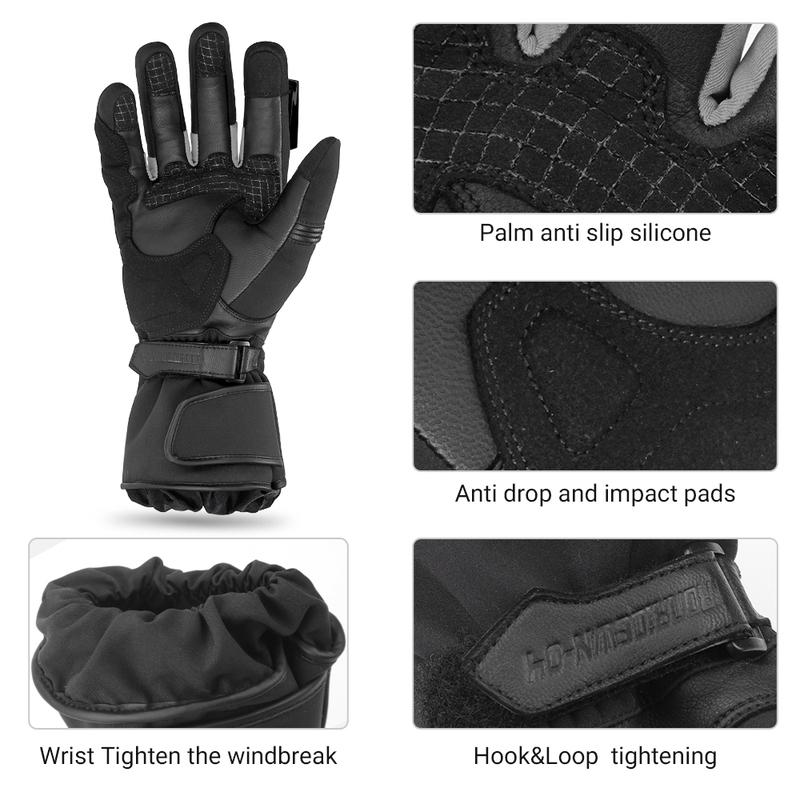 Motorcycle Gloves Warm And Windproof Winter Riding Gloves Touch Screen Anti Fall And Waterproof Motorcycle Rider Gloves