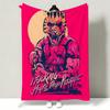 Game HHotline MMiami Throw Soft Warm Flannel Throw Blanket Multiuse for Sofa Bed Office Nap