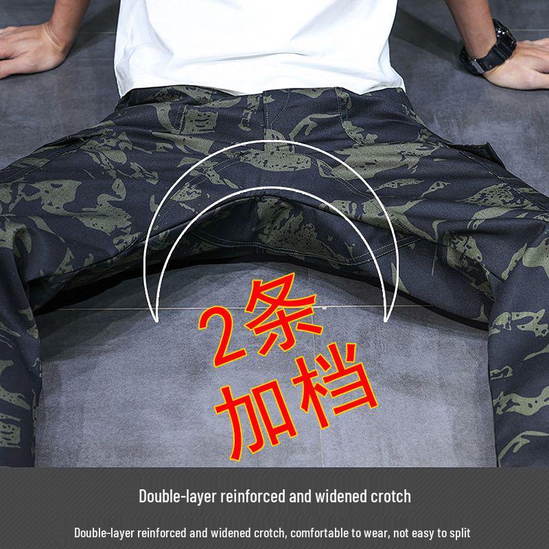 Men's Tear-Resistant Summer Work Overalls for Construction and Welding