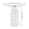 Perforated Equestrian Stock Tie Formal with Pleated Panel Soft