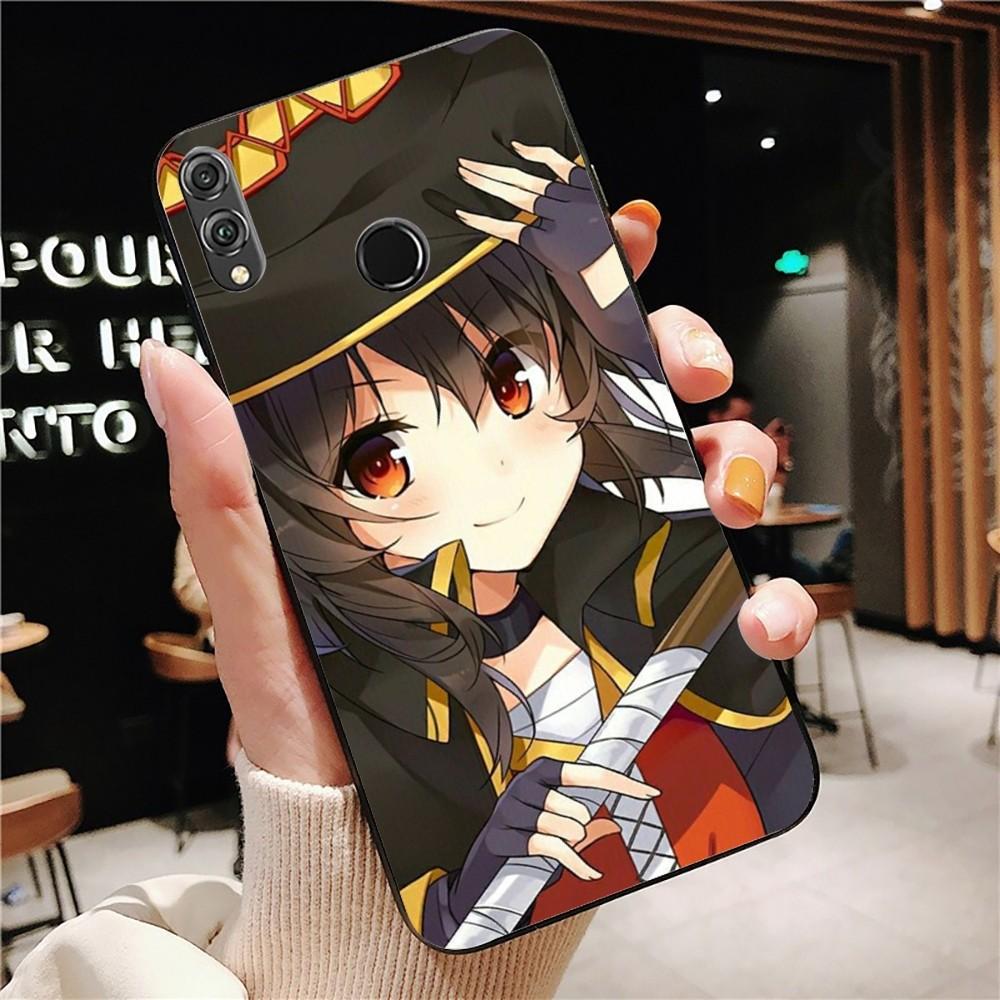 Megumin Phone Case For Huawei Honor 10 lite 9 20 7A 9X 30 50 60 70 pro plus Soft Silicone Cover