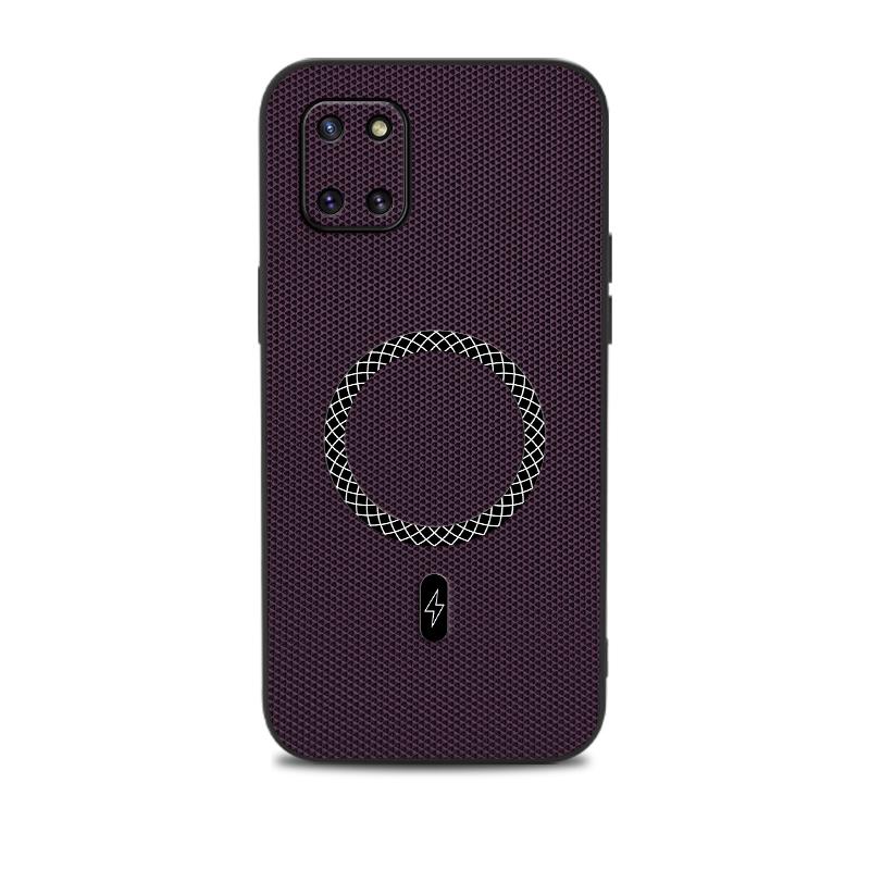 For Samsung A81 Slim Leather Texture Fit Magnetic Phone Case For Samsung Galaxy Note 10 Lite Shockproof Anti-Fingerprint Cover