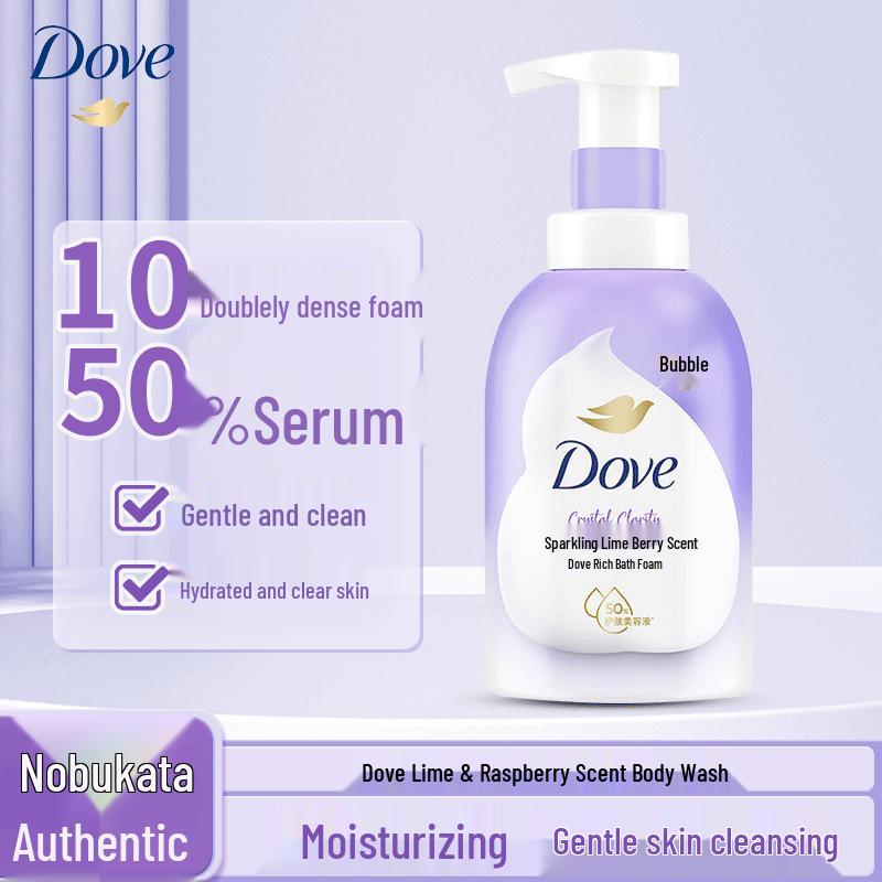 Dove Gentle Amino Acid Foam Body Wash with Lime Berry Scent