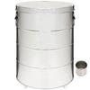 Featured On TV Rice Bin Sealed Made In Japan 30kg Rice Stocker Rice Storage Measuring Cup Included Insect Repellent Moisture Galvanized