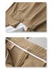 Women's Khaki Wide-Leg High-Waist Slimming Pants - Spring 2025