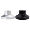 Black Record Weight Clamp for Enhances Audiophiles Claritys On Home and Studio Turntables