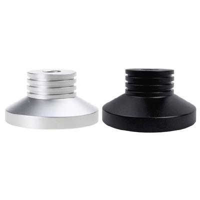 Black Record Weight Clamp Aluminum Disc Stabilizers for 7inch 45RPM Records Elevates Listenings