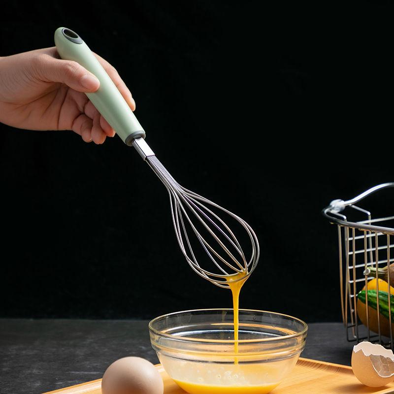 Trzepaczka do jajek ze stali nierdzewnej Ręcznie bita śmietana Trzepaczka do jajek kuchennych Jajko Białe masło Materiały do pieczenia Przybory kuchenne
