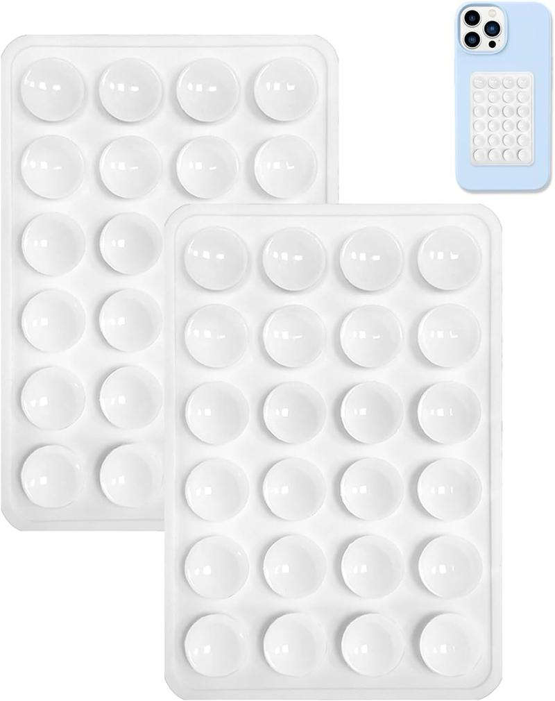 2PCS Hands Free Silicone Suction Phone Case Strong Adhesive Stand for IPhone 15 14 13 12 Pro Max Plus Samsung S24 S23 Back Cover