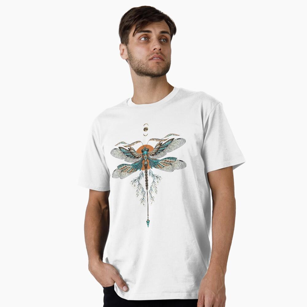 

Dragon Fly Tattoo Casual Tshirt Mens and Womens Luxury Brand Top S