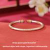 Female New Chinese Tang Grass Pattern Bracelet