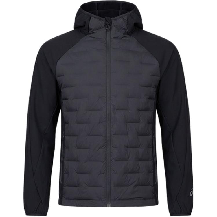 ASICS Running Jackets Men`s Black Hooded