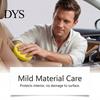 Upholstery Cleaner Foam 355ML Car Interior Foam, with Sponge & Microfiber Towel, Deep Cleaning Faux Leather Surface Auto Detailing Spray, Lemon Scent