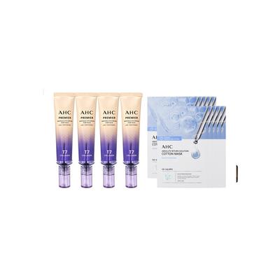 Augencreme Saison 13 Straffend 40ml x 4 + 10 Maskenpackungen (Feuchtigkeit)