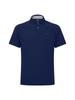 WIDEANGLE To Light Air Sucker Polo Shirt M_Dark Blue