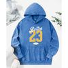 Art Word Boston 23 Printed Women Washed Hoodie Fashion Multicolor Hoody Casual Oversize Streetwear Clothes