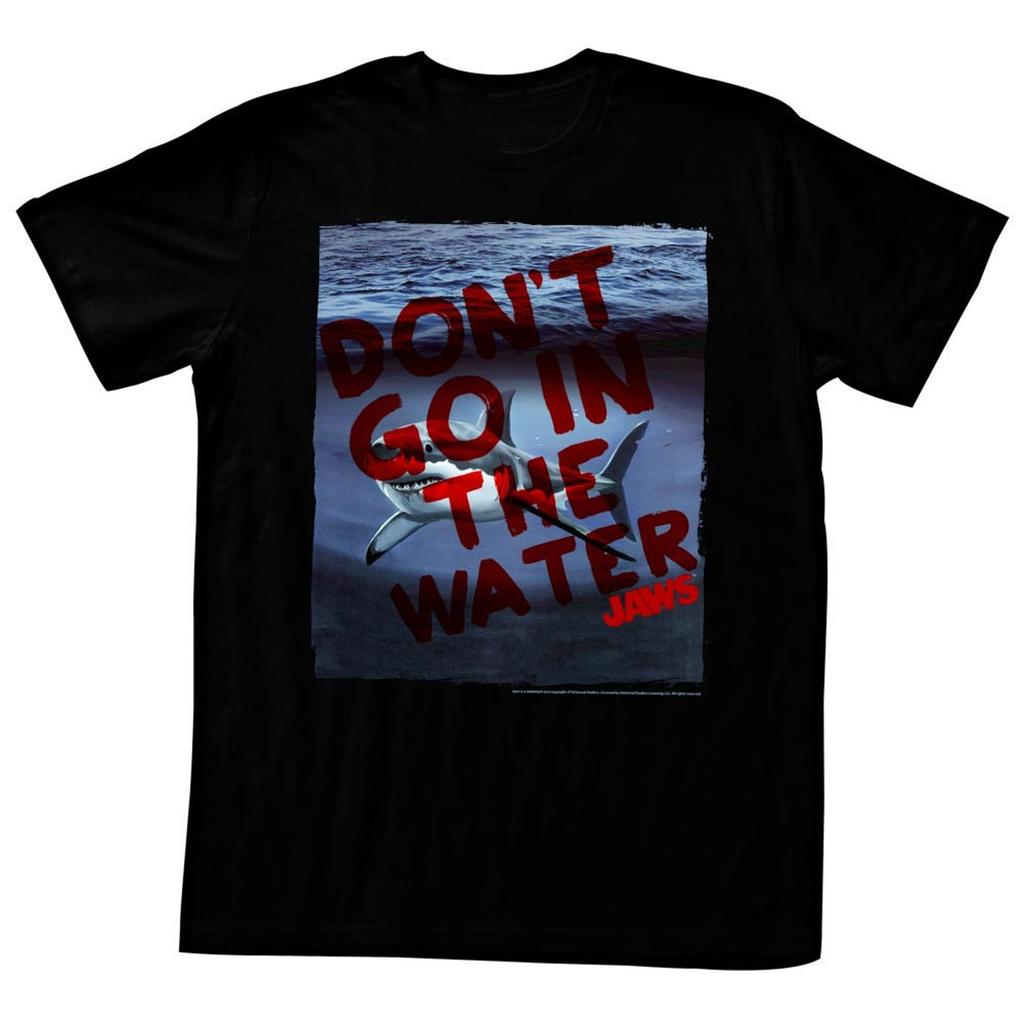 Jaws Don't Go Black Adult T-Shirt