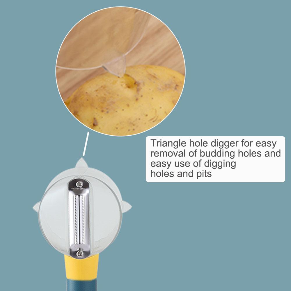 Multi-Function Storage Type Peeler Lightweight Manual Peeling Tool Kitchen Accessories