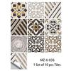 Película adhesiva para azulejos, 28 estilos a elegir, para azulejos/suelo en la cocina, protector contra salpicaduras, papel tapiz artístico para suelo, calcomanías de pared