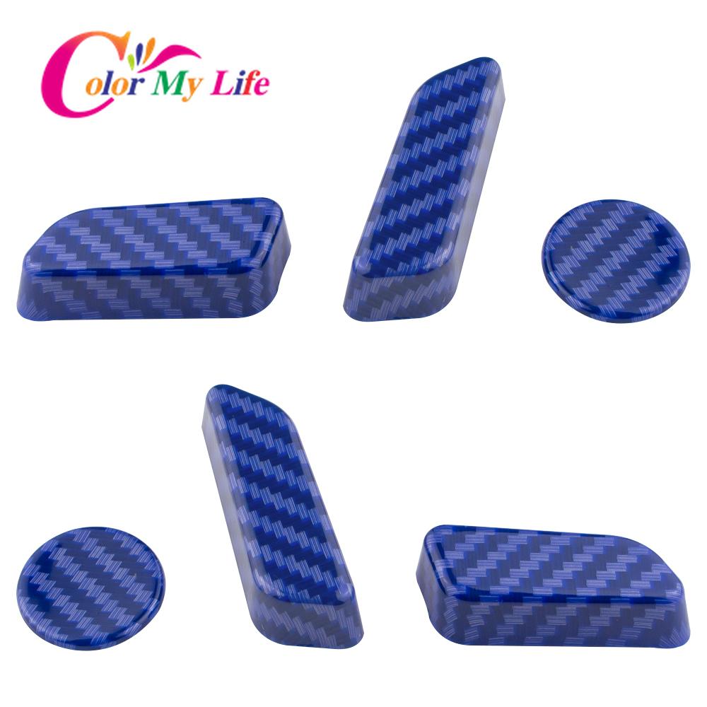 Car Seat Adjustment Knob Button Switch Trim for Tesla Model 3 Y Model3 ModelY 2017 - 2022 Cover ABS Chrome Accessories