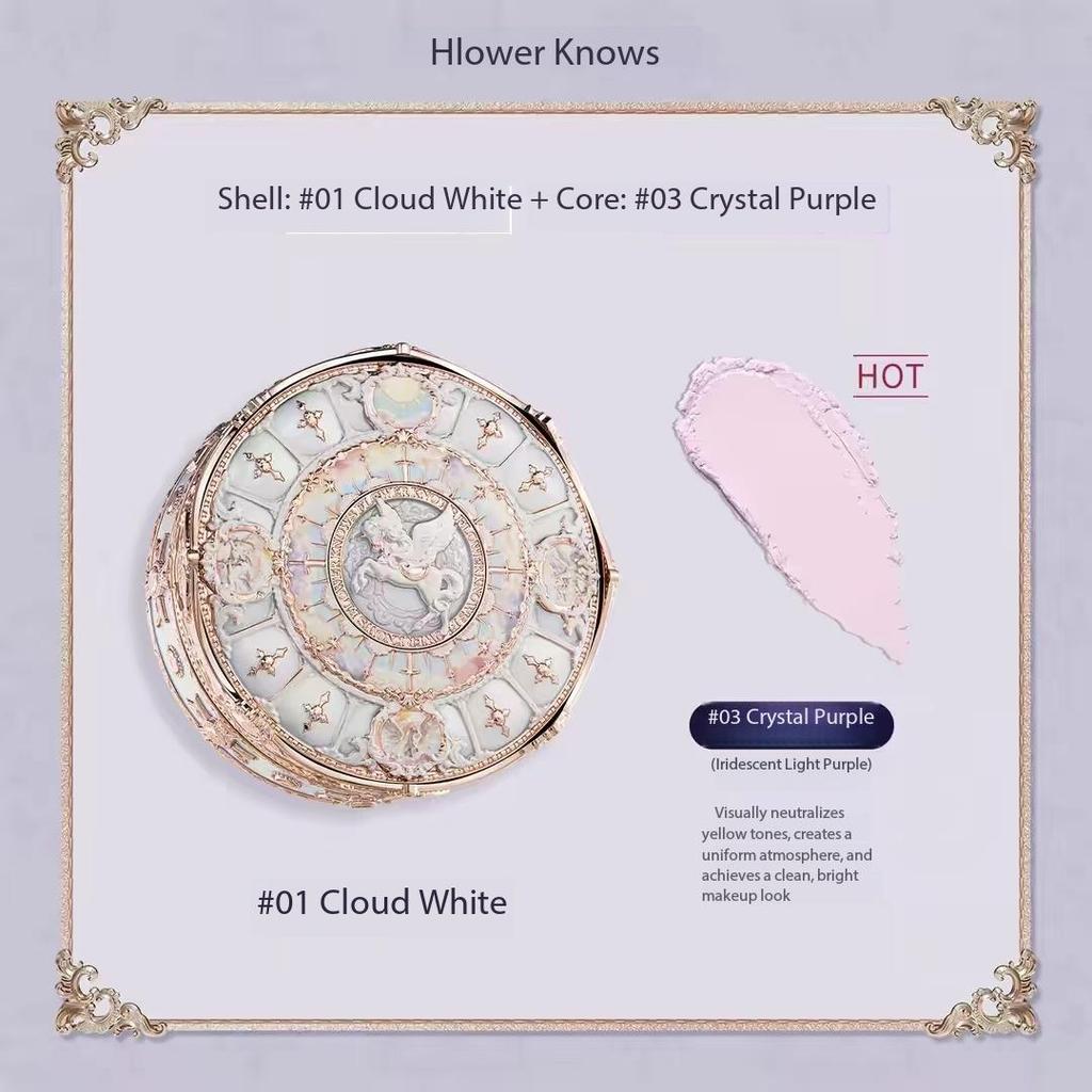 Flower Knows New Release Knight Unicorn Series Honey Loose Powder Shell 3 Colors