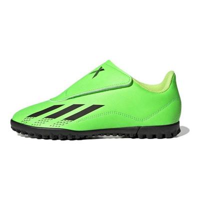 X Speedportal 4 Vel TF J Durable Low-Top Kids Soccer Shoes Fluorescent Green Kids Soccer Shoes GY9684