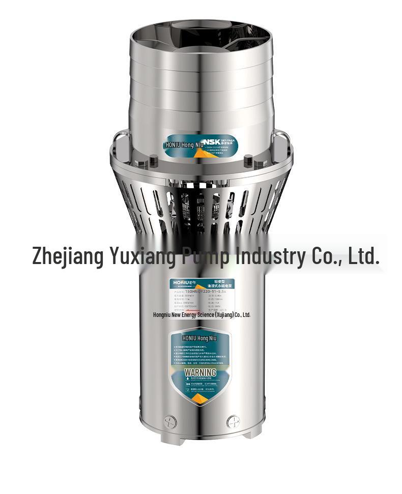 Portable Stainless Steel Submersible Pump with Large Flow for Seawater Aquaculture and Flood Control