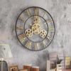 Europe Type Restoring Ancient Ways Is a Clock, Gear Wall Clocks At Home Sitting Room Adornment