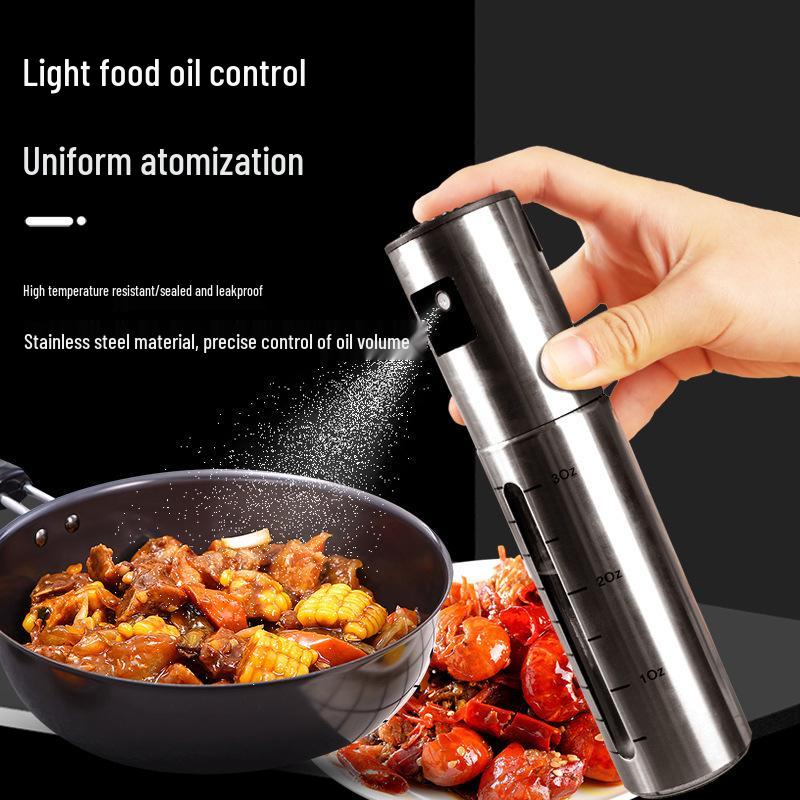 Stainless Steel Olive Oil Atomizing Sprayer for Kitchen and Barbecue