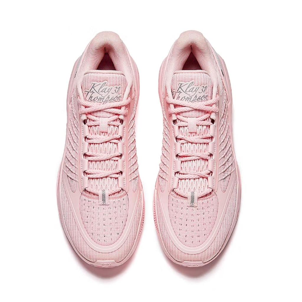Anta Lightweight Breathable Running Casual Men Grey Pink 112521101-3