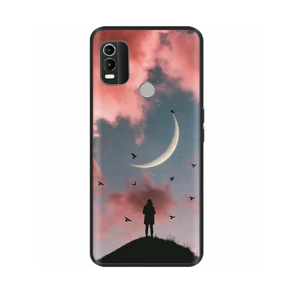 For Nokia C21 Plus Case Soft Silicone TPU Cover For Nokia C21 Fundas Capa For Nokia C21 Plus Phone Case Black Bumper Coque Shell