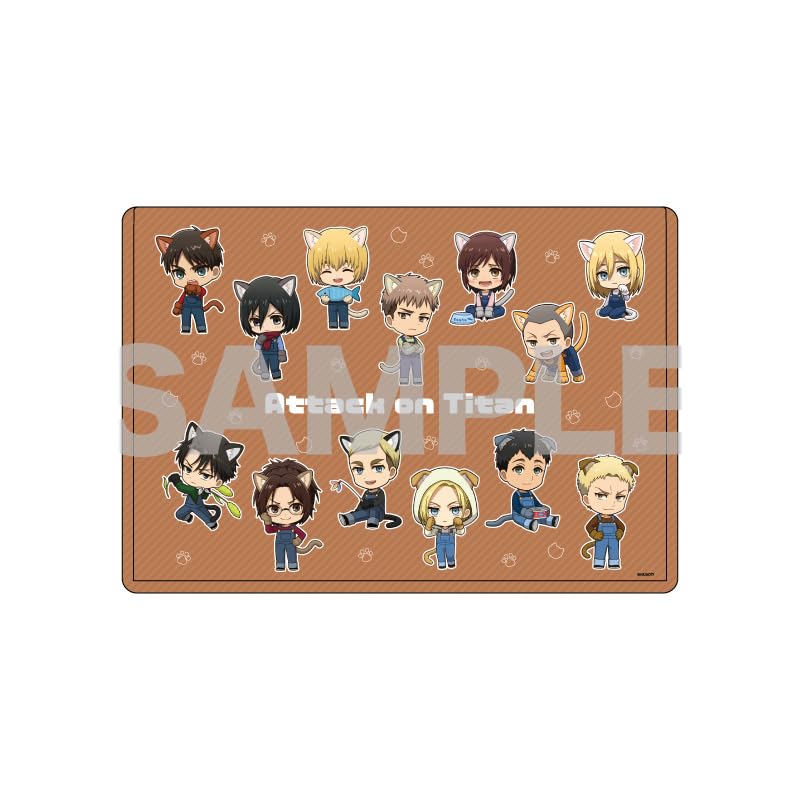 

Атака Титанов 17 Дизайн группы кошек Персонаж Персонаж Прозрачный чехол вер. [Мини-иллюстрация]