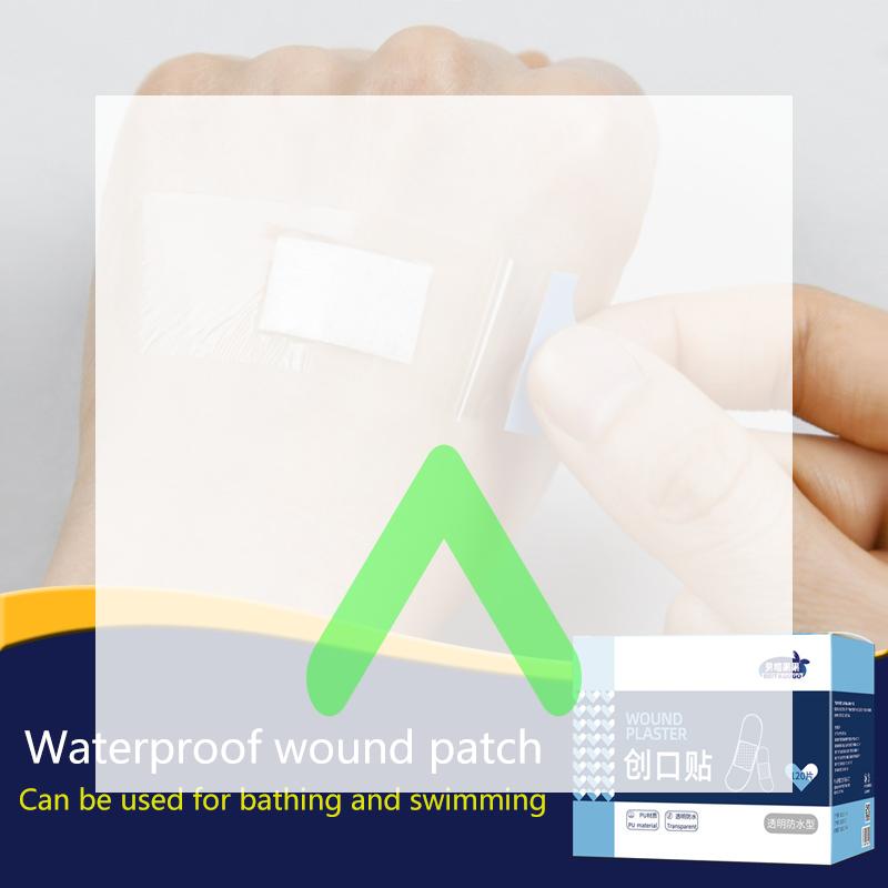 Hot Sale PU Transparent Waterproof Band Adhesive Medical Strips Wound Plaster For Sports Bathing Protective First Aid