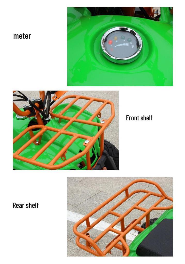 12a Four-Wheel 48V Kids' Electric ATV: Three-Speed Beach Buggy