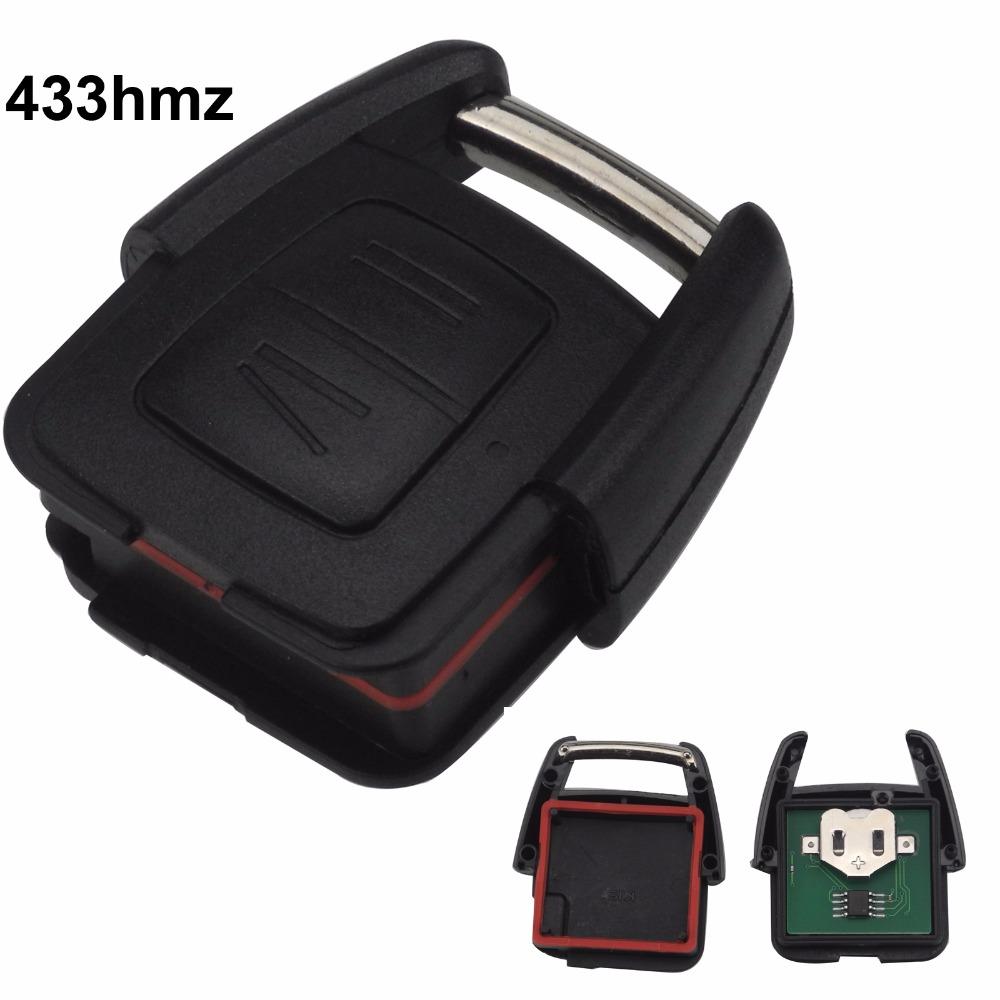 Jingyuqin DELPHI ASK 433mhz 2 Tlačítka Alarm Dálkové Ovládání Klíč Fob Kryt Pouzdro Pro Opel Vauxhall Astra Vectra Zafira