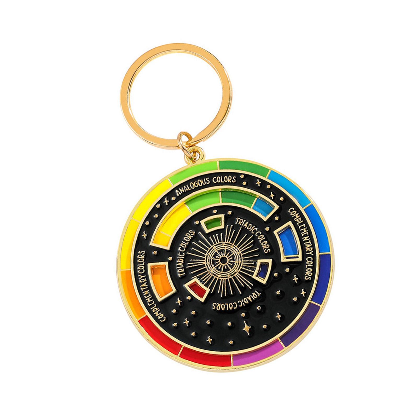 

Яркие красочные стили тюнинга автомобиля брелок портативный прочный сплав органайзеры для ключей для модных женщин дамы индивидуальности чёрный