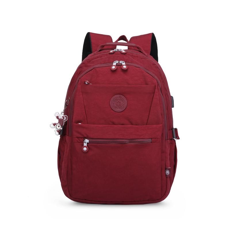 Unisex Minimalist Multi-pocket Padded Backpack for Laptop and Travel