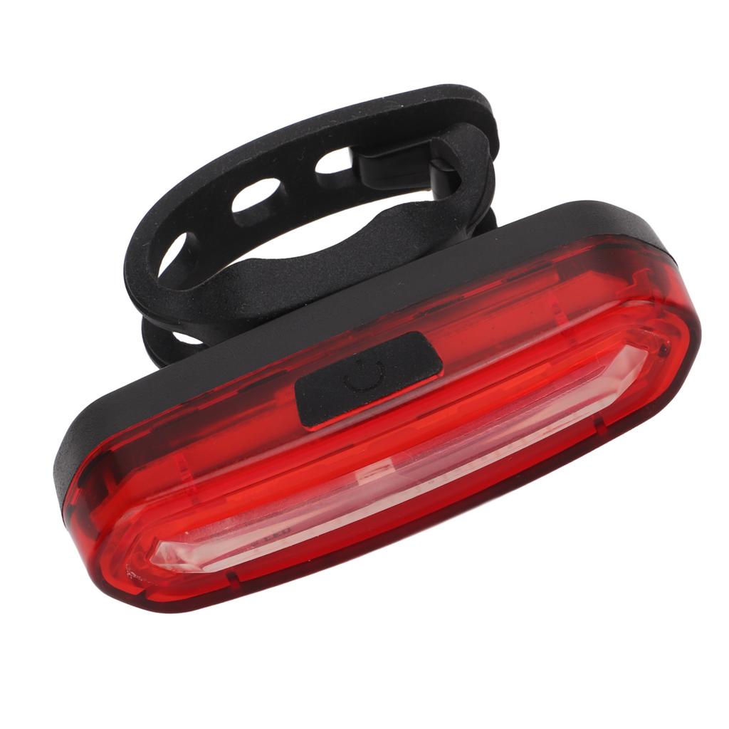 Bike Tail Light Rechargeable LED Waterproof USB Portable Bike Rear Light with 6 Lighting Modes for Mountain Bike