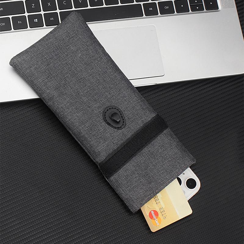 Faraday Bag for Car Keys Smartphone RFID Signal Blocking Anti-Theft Keyless Entry Fob Shielding Pouch Privacy Protection