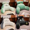 Cartoon Anime Lumbar Pillow With Plush Cover For Bed Couch Support