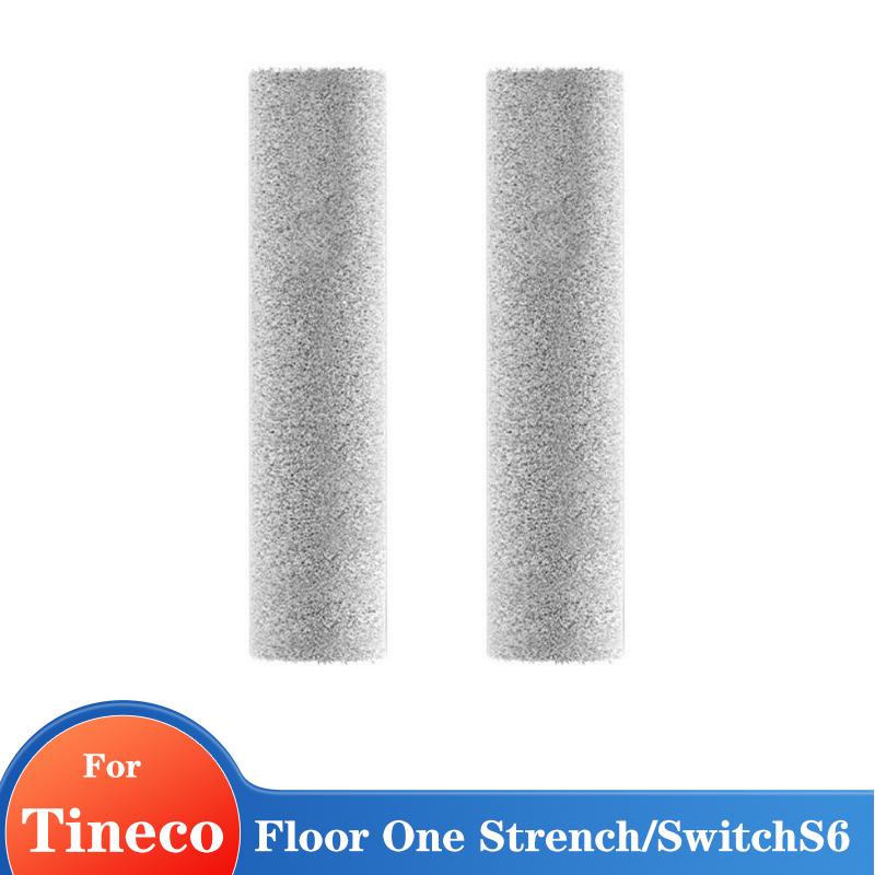 For Tineco Floor One Stretch S6 /Switch S6 Vacuum Cleaner Accessories Detachable Soft Roller Brush HEPA Filter Kit Parts