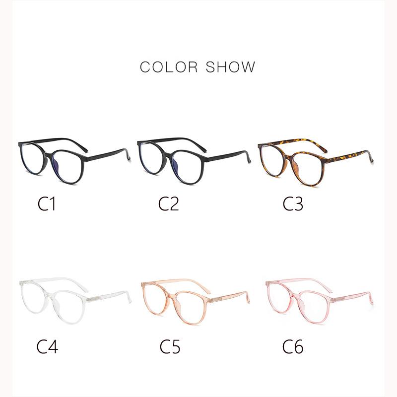Anti-blue Light Glasses Exquisite Round Eyewear ladies Men Luxury Eyeglasses Blue Light Blocking Man Lady Computer Eyeglas