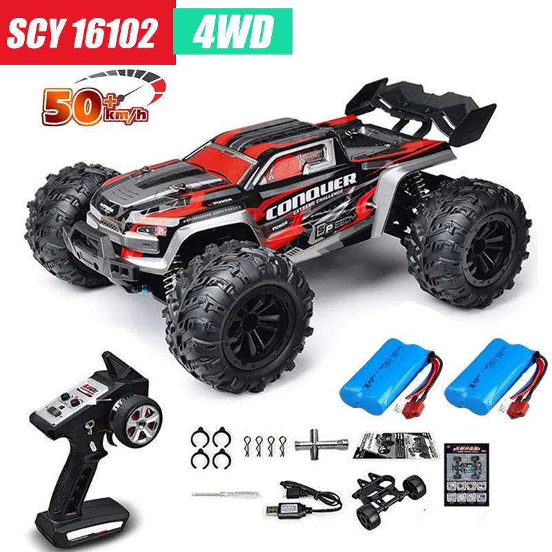 Scy16101 Pro High Speed RC Car Brushless 4WD Off-Road Drift Remote Control Car 1:16 Professional Racing Cars Vs SG116MAX Wltoys