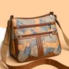Crossbody-Tasche mit großem Fassungsvermögen und mehreren Fächern